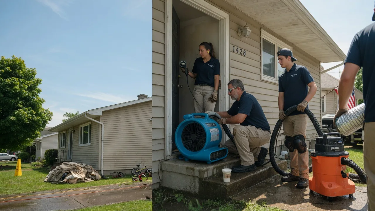 Water Damage Restoration in East Springfield, OH near me